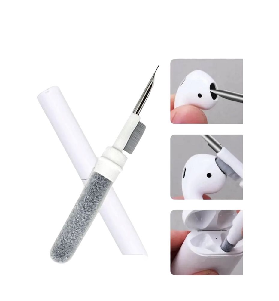 Caneta de limpeza Airpods 3 em 1 nova e selada