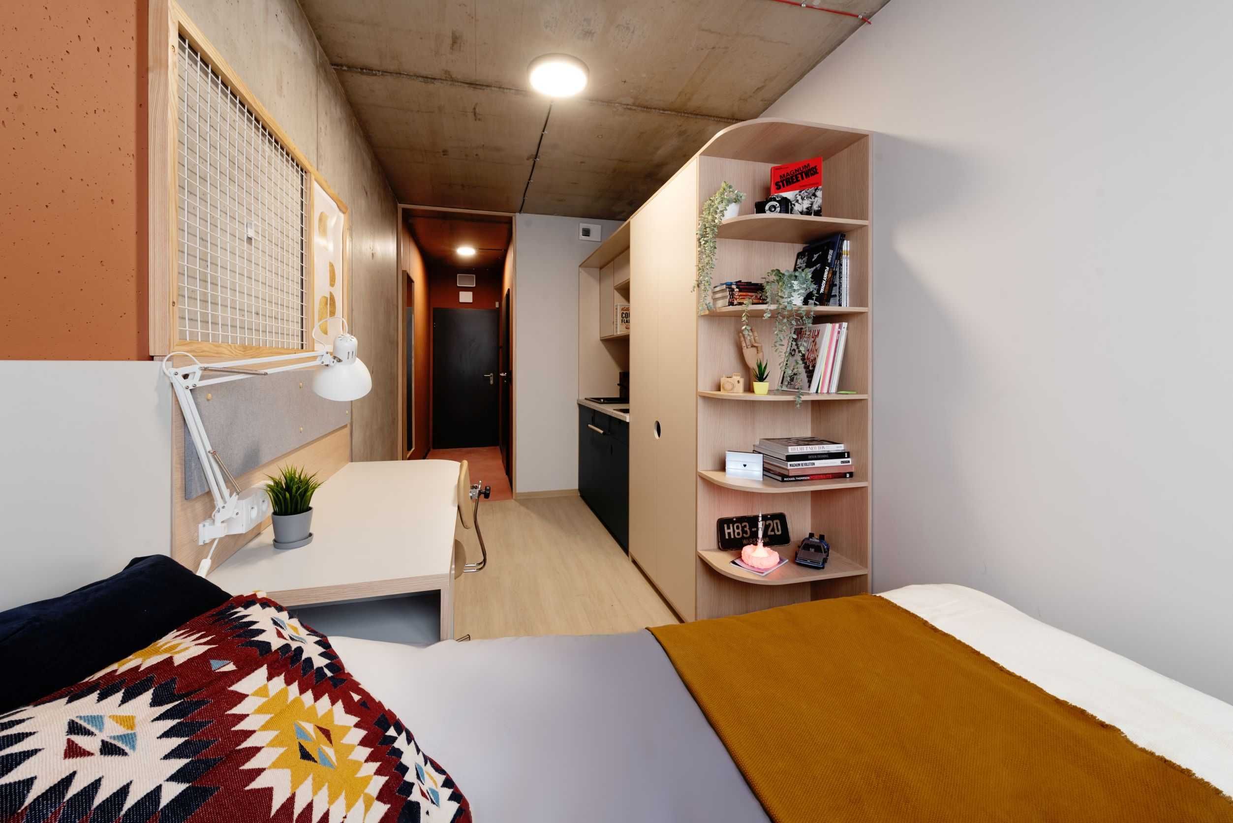 Mieszkanie dla Studenta (ochrona, siłownia, gaming room)