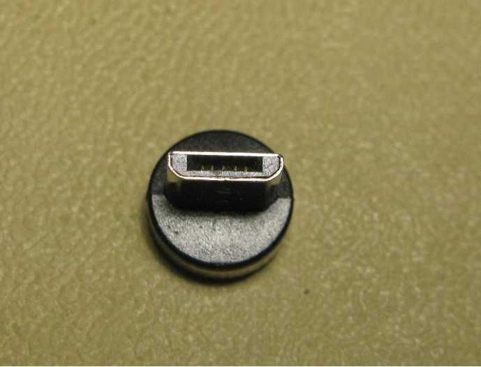 Конектор Micro USB для магнітного кабелю С ПЕРЕДАЧЕЙ ДАННЫХ (7PIN)