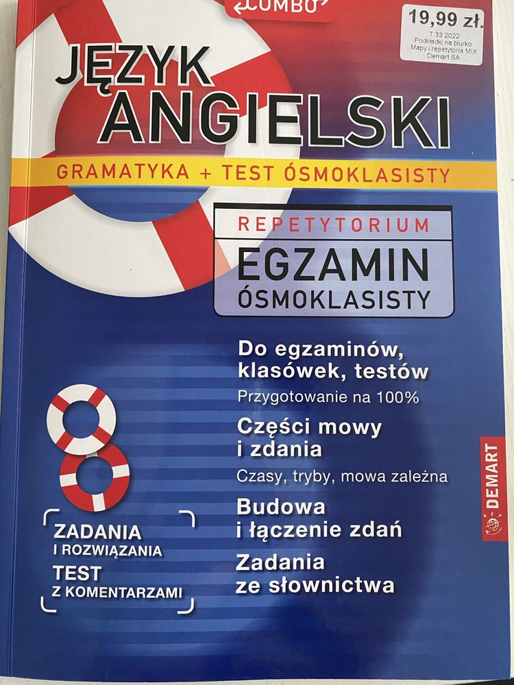 Język angielski, egzamin ósmoklasisty