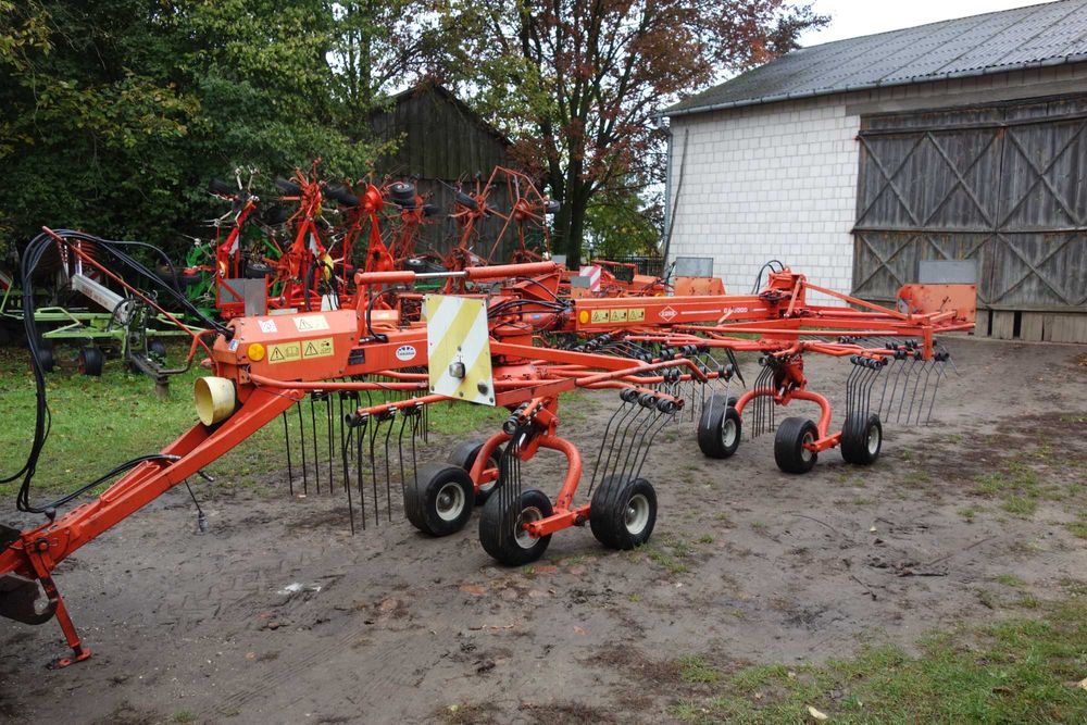 Zgrabiarka Kuhn GA6000. dwie karuzele, tandem