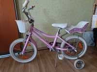 Велосипед Giant HOLLY 16 розовый для девочки от 3 до 6 лет