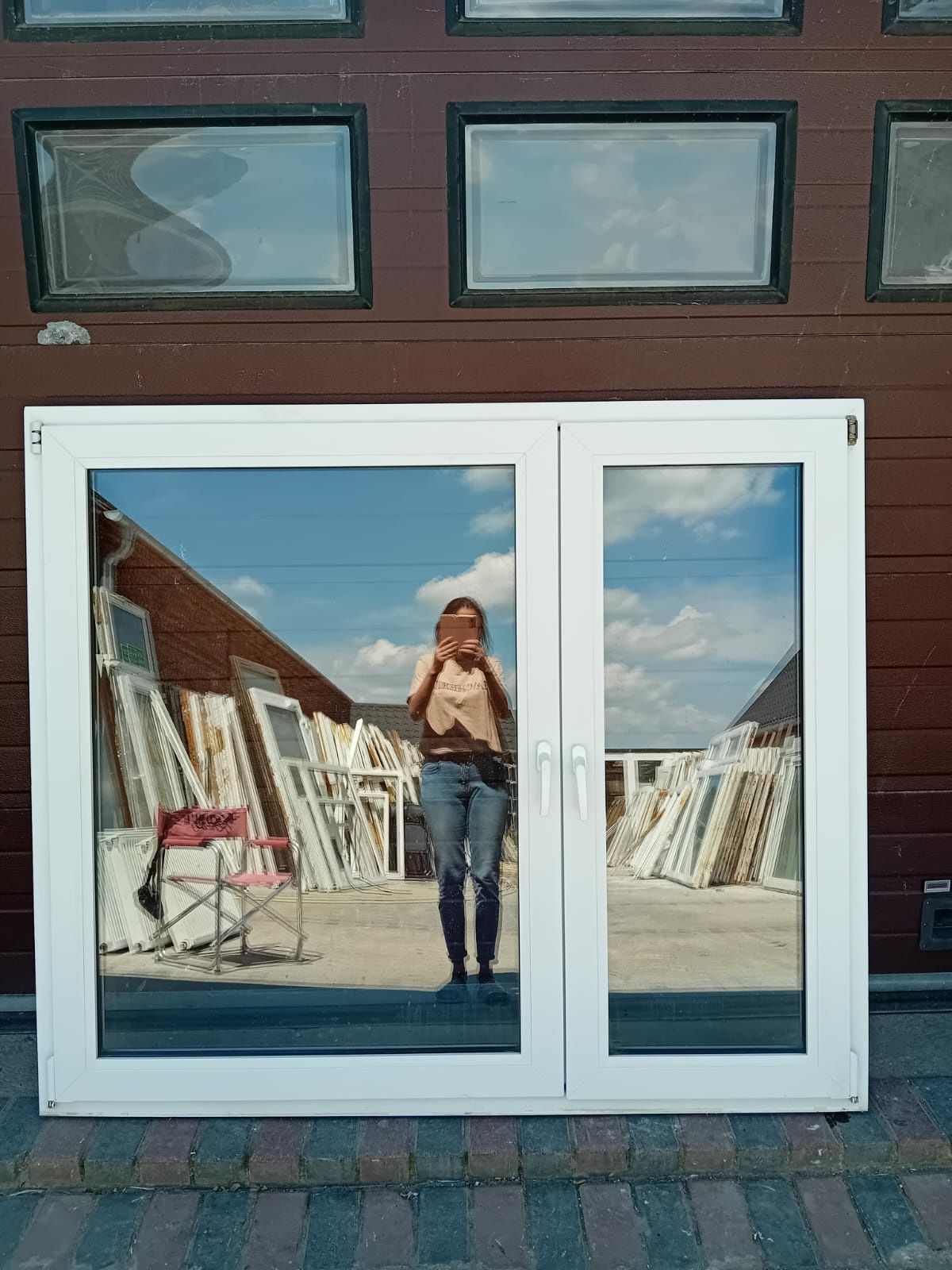Okna 170x145 pcv plastikowe okno z ruchomym słupkiem DOWÓZ CAŁY KRAJ