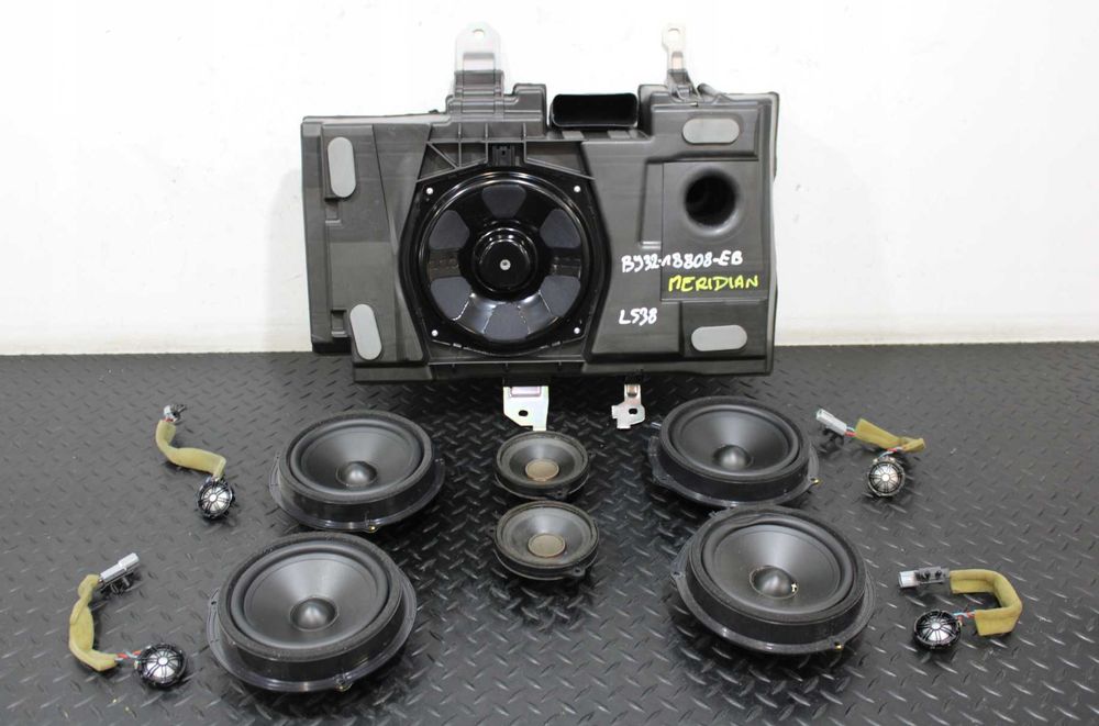 Колонки комплект MERIDIAN Land Rover Evoque L538 BJ32-18808-EB, звук