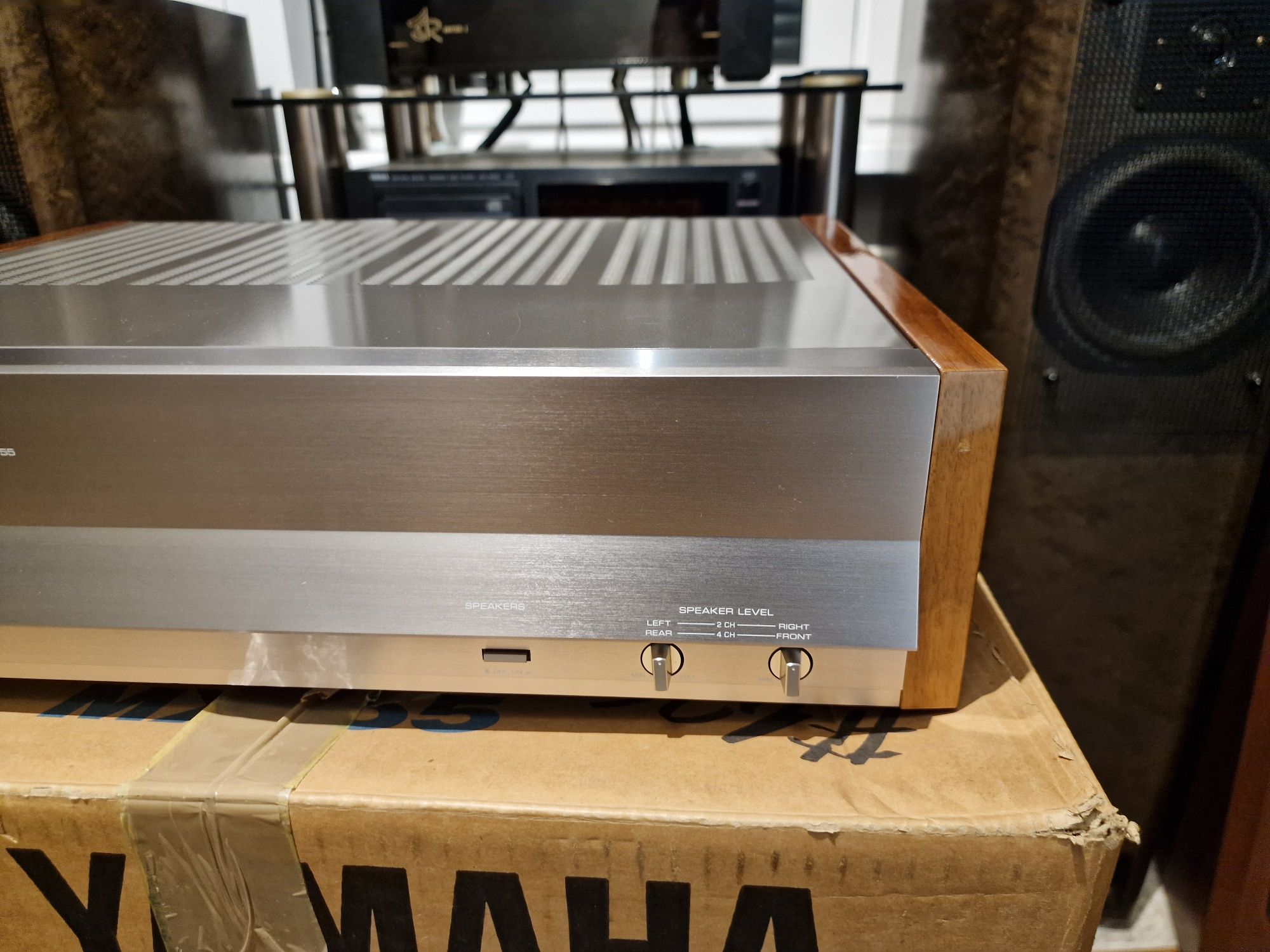 Yamaha MX55 z boczkami i oryginalnym kartonem