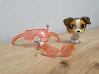 Pies LPS Littlest Pet Shop okulary