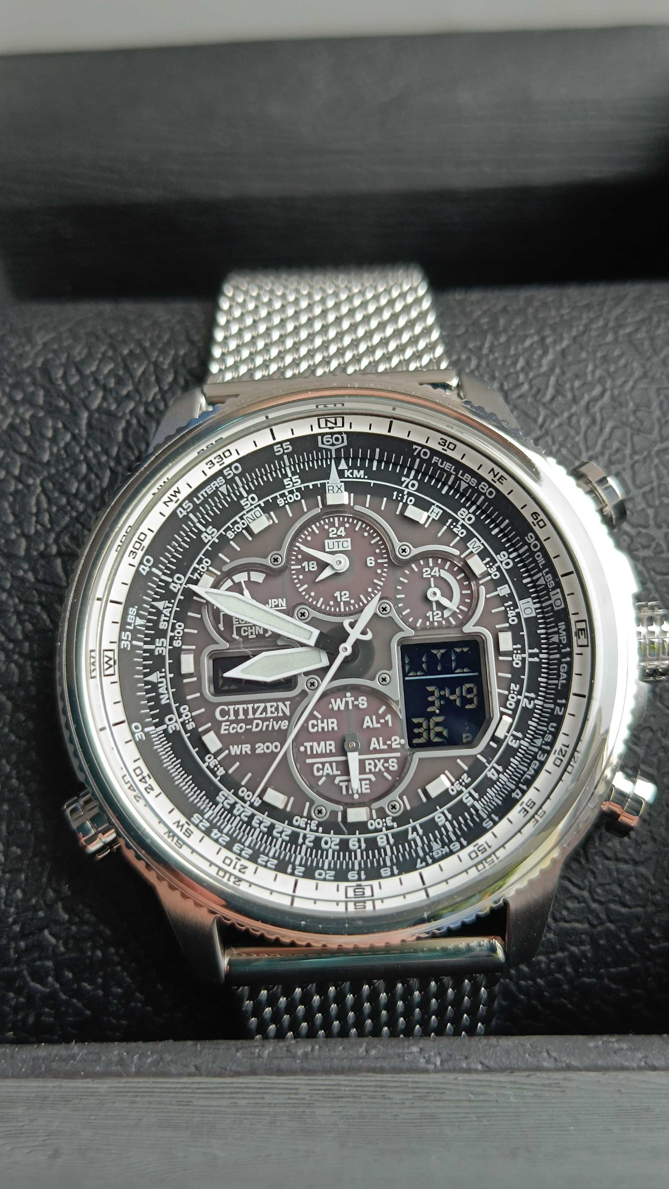 Nowy Zegarek Citizen JY8030-83E Promaster Navihawk AT Eco-Drive