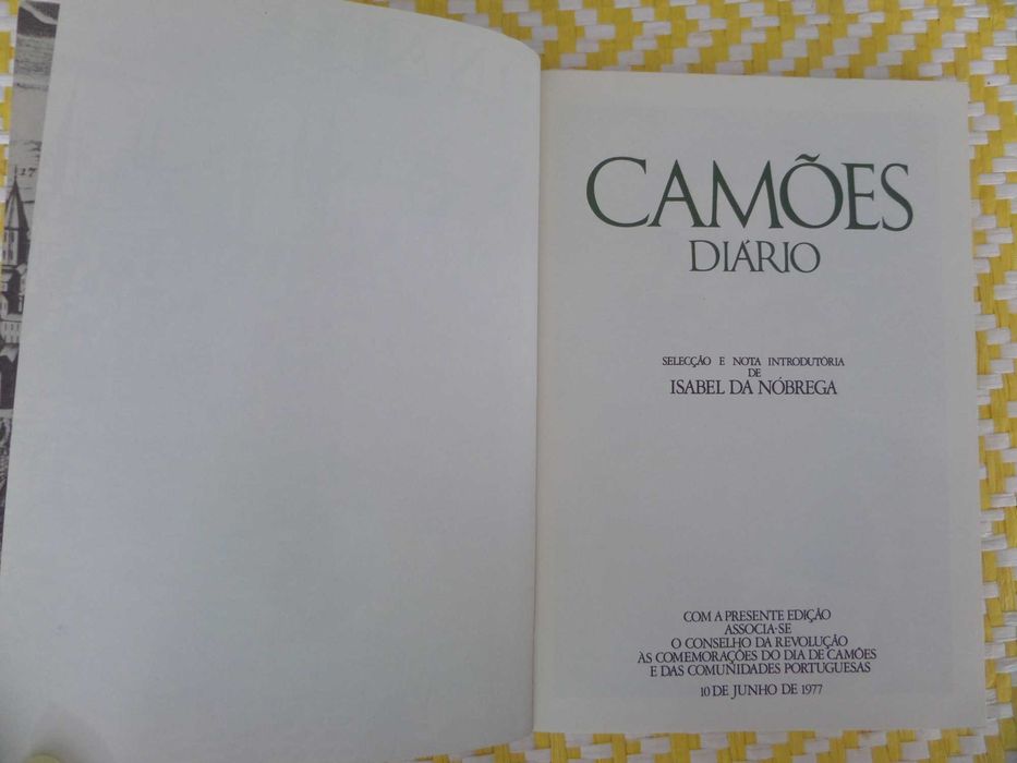 CAMÕES - DIÁRIO
Luis de Camões Comemorações do Dia de Camões