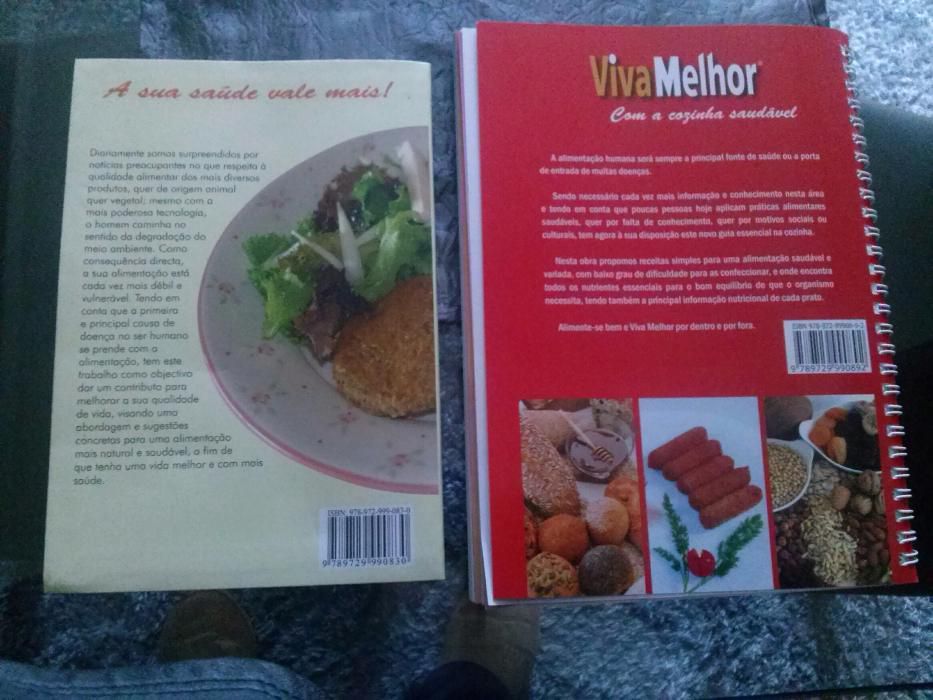 Livros viva melhor Receitas saudáveis