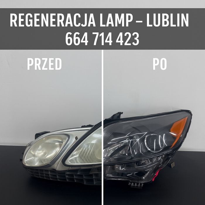 Regeneracja lamp samochodowych - Lublin