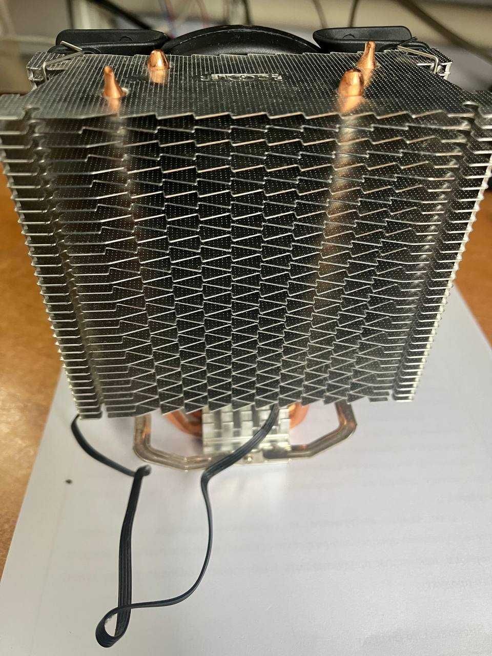 Кулер PCCooler GI-X3B V2 white Led TDP 125W 4-pin LGA AMD AM3+  Black