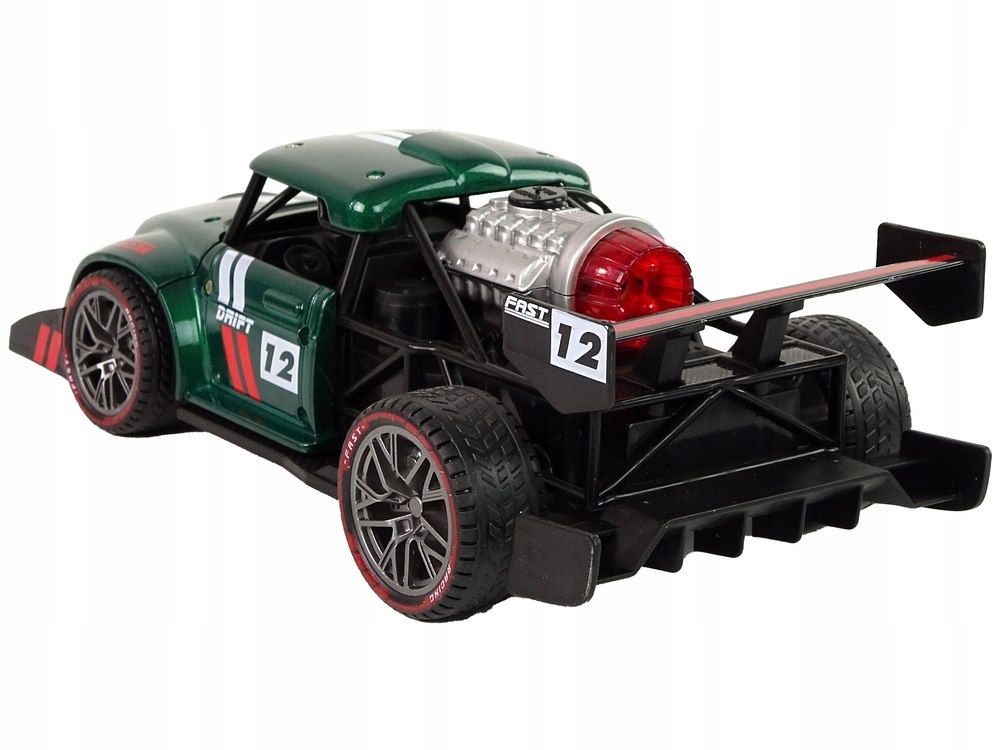 Auto Zdalnie Sterowane Sportowe R/c 1:16 Zielone P