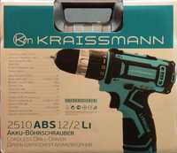 Акумуляторний дриль-шурупокрут KRAISSMANN 2510 ABS 12/2 Li