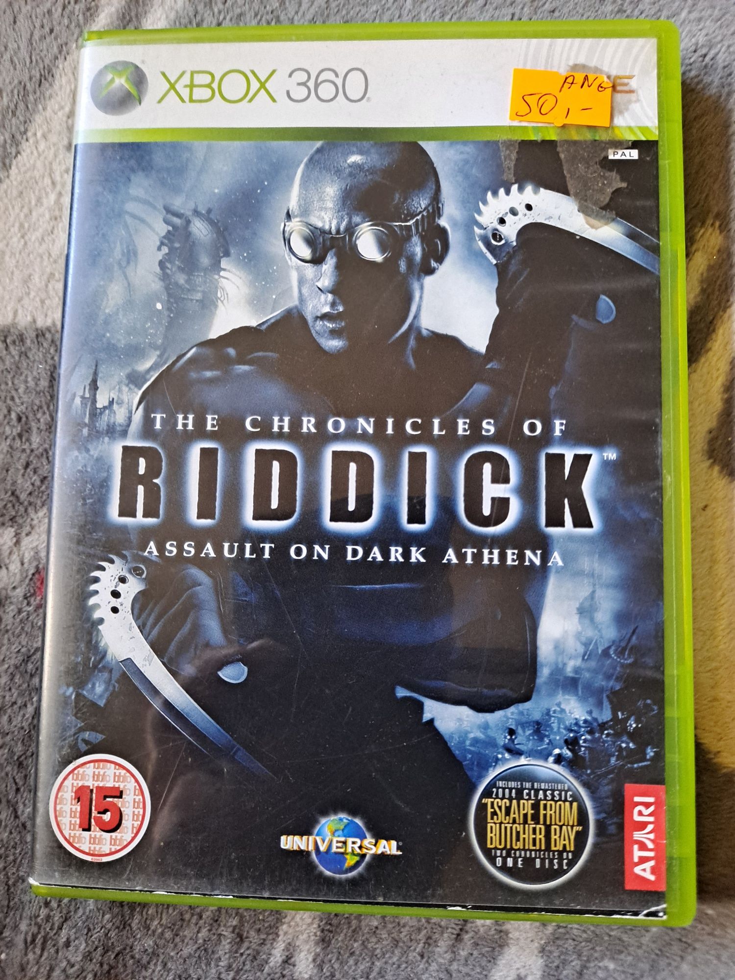Riddick  xbox 360  ANG