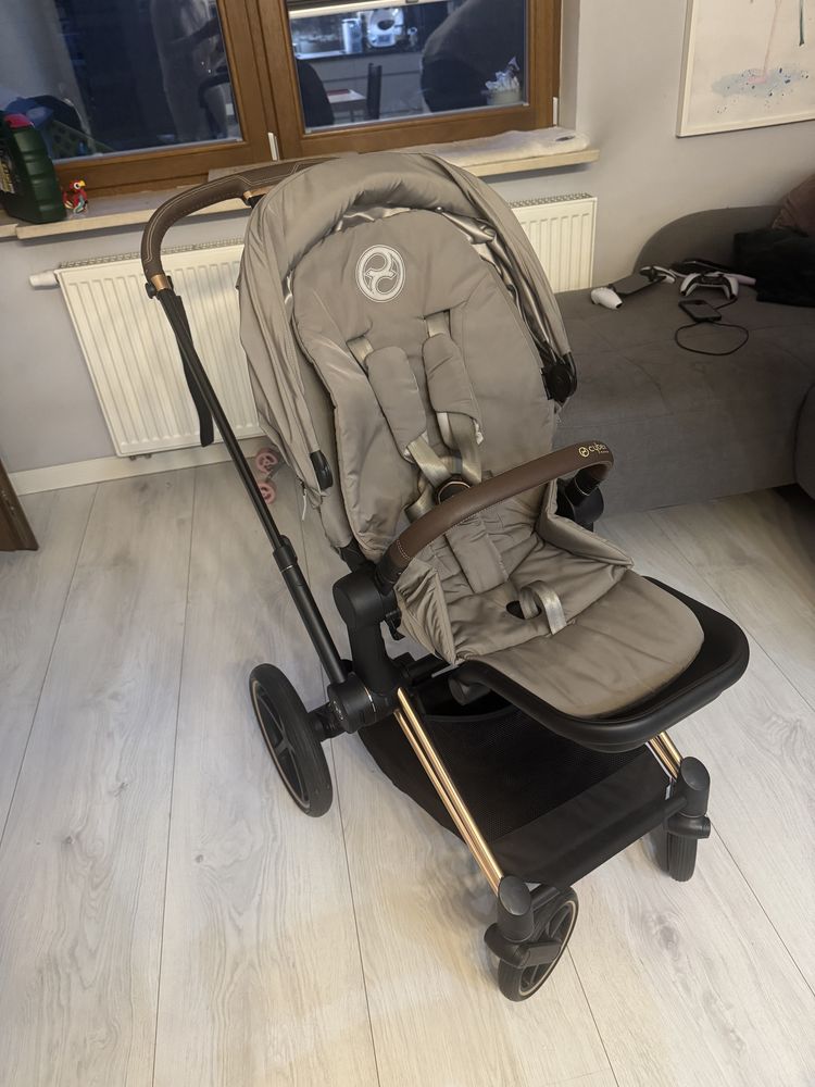Cybex Priam 4.0 2w1 rose gold soho grey
