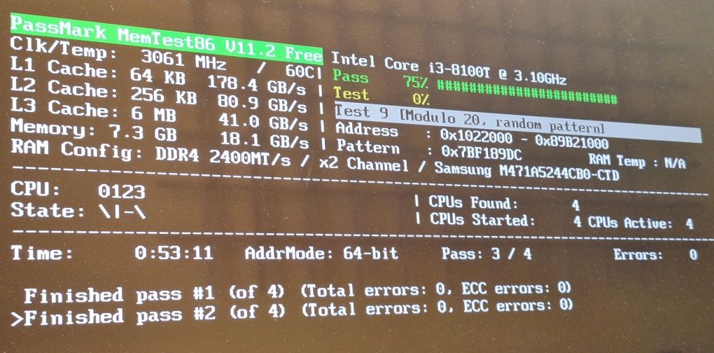 Pamięć RAM 2x4GB SODIMM DDR4 2666MHz