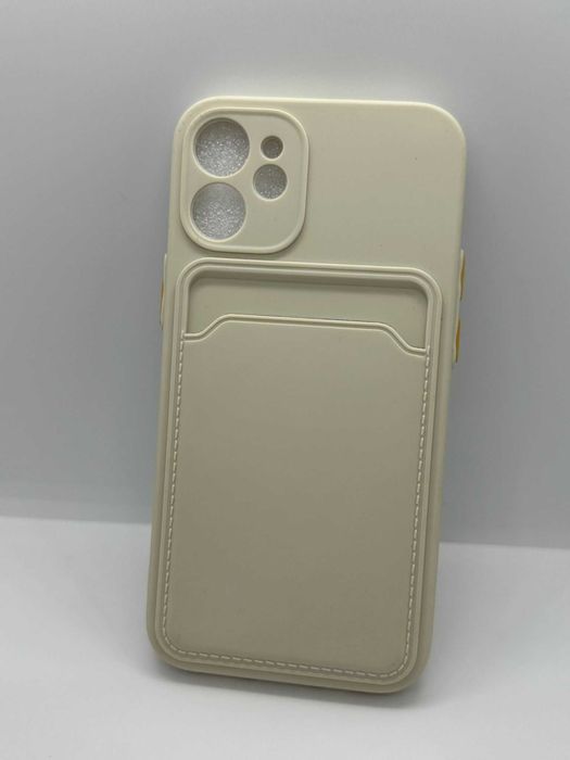 Obudowa Etui Case Iphone 12 Mini Jasne Kieszonka na kartę kod 244