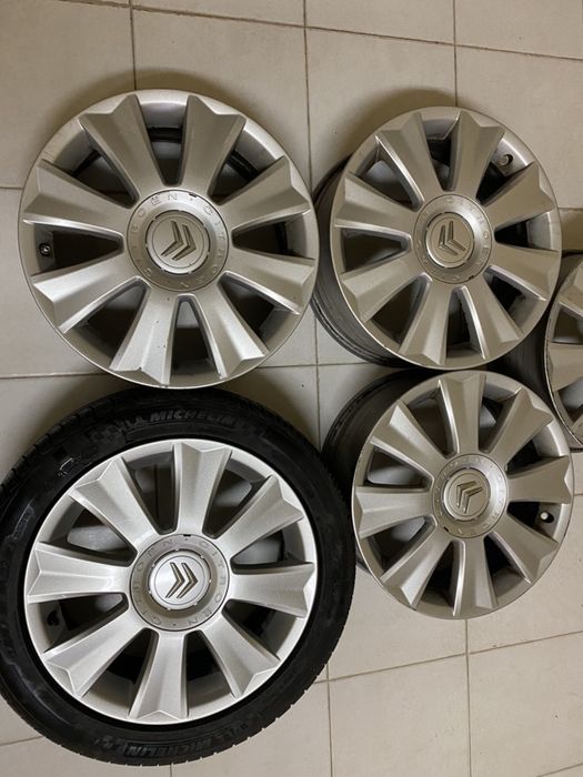 5 Jantes 17” 4x108 citroen berlingo c2 c3 c4 peugeot vtr vts ds3