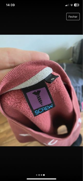 Sweat vermelha Screw
