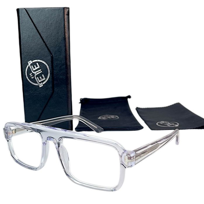 Okulary oprawki zerówki do wymiany na korygujące Acetat+zestaw z etui