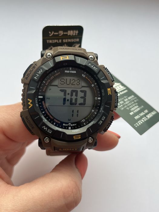 Casio Pro-Trek PRG-340B-3E та 340L- 5E