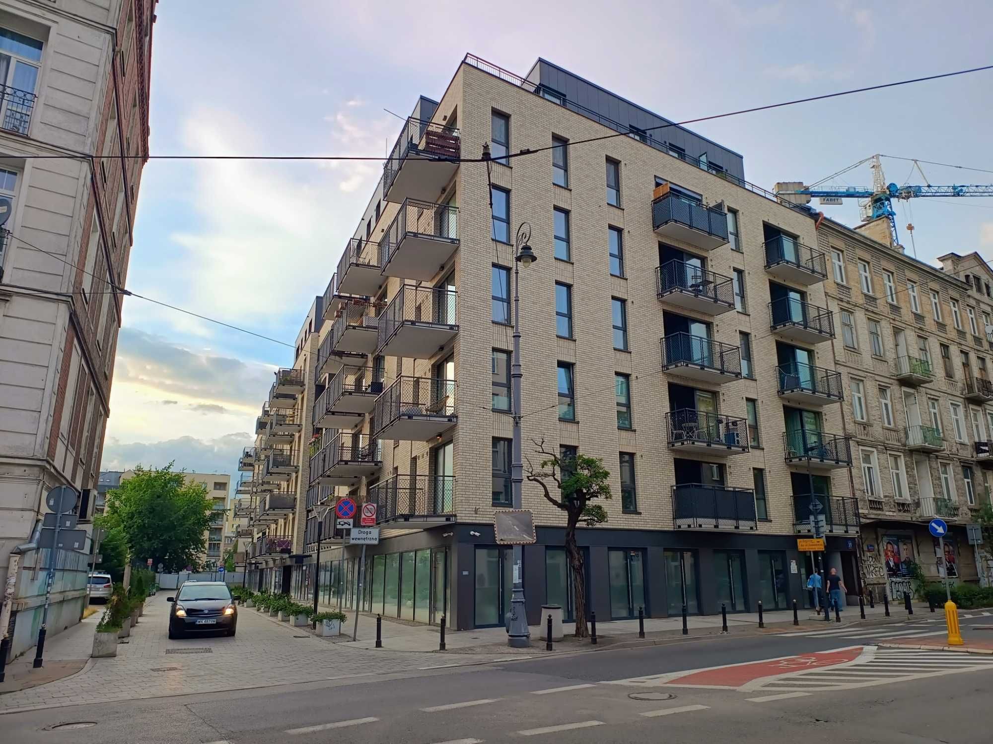Kawalerka w nowym apartamentowcu koło m. Szwedzka