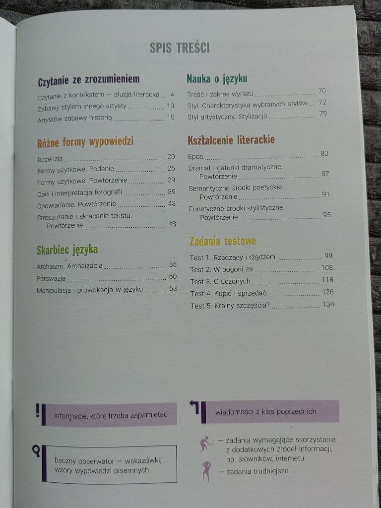 Między nami Język polski 8 Zeszyt ćwiczeń Część 2
