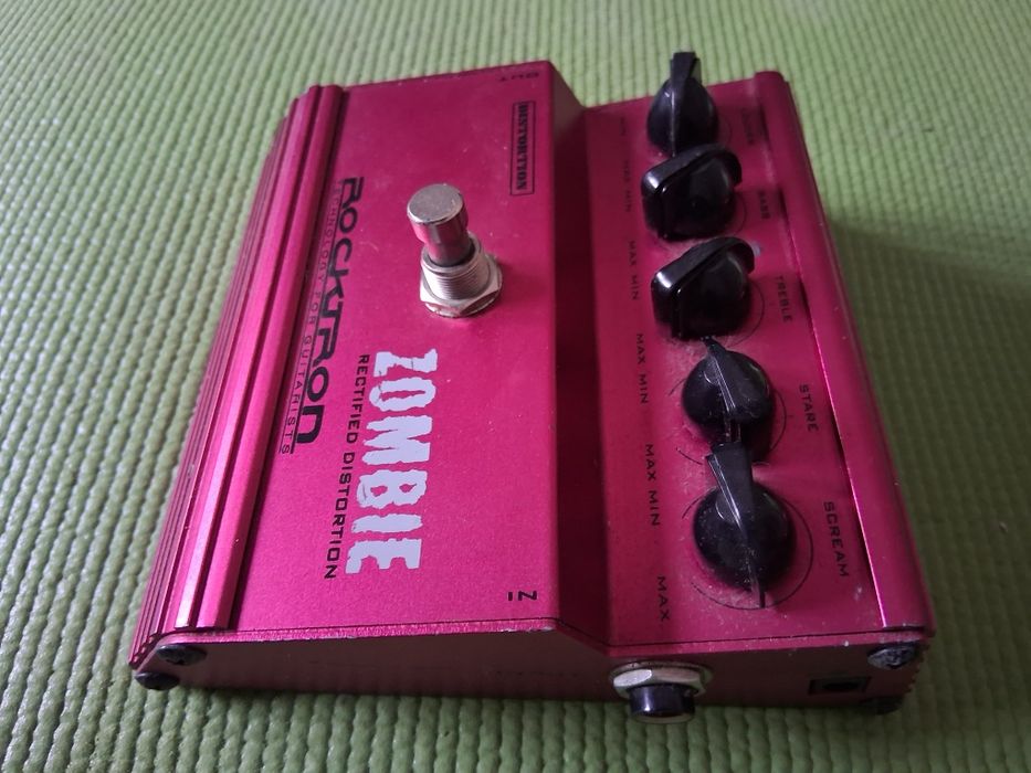 Pedal guitarra distorção Rocktron