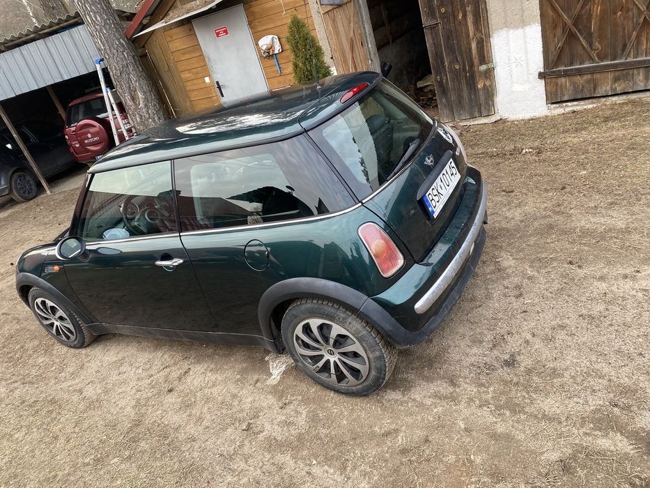 Mini cooper 1.6 benzyna po opłatach i przeglądzie, klimatyzacja