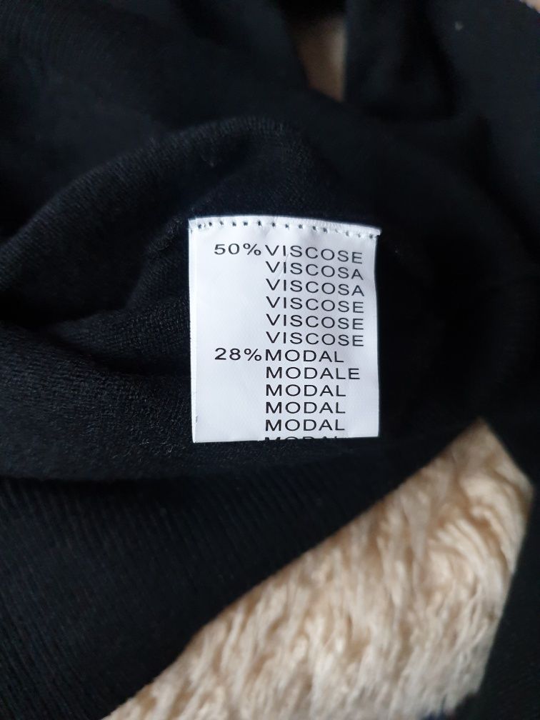 Sukienka sweter,tunika viskoza moda s/m