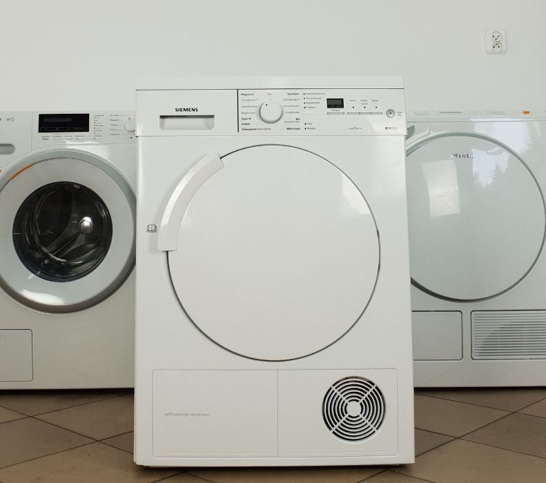 SUSZARKA do ubrań kondensacyjna SIEMENS IQ500 WT44W360 7kg POMPA CIEPŁ