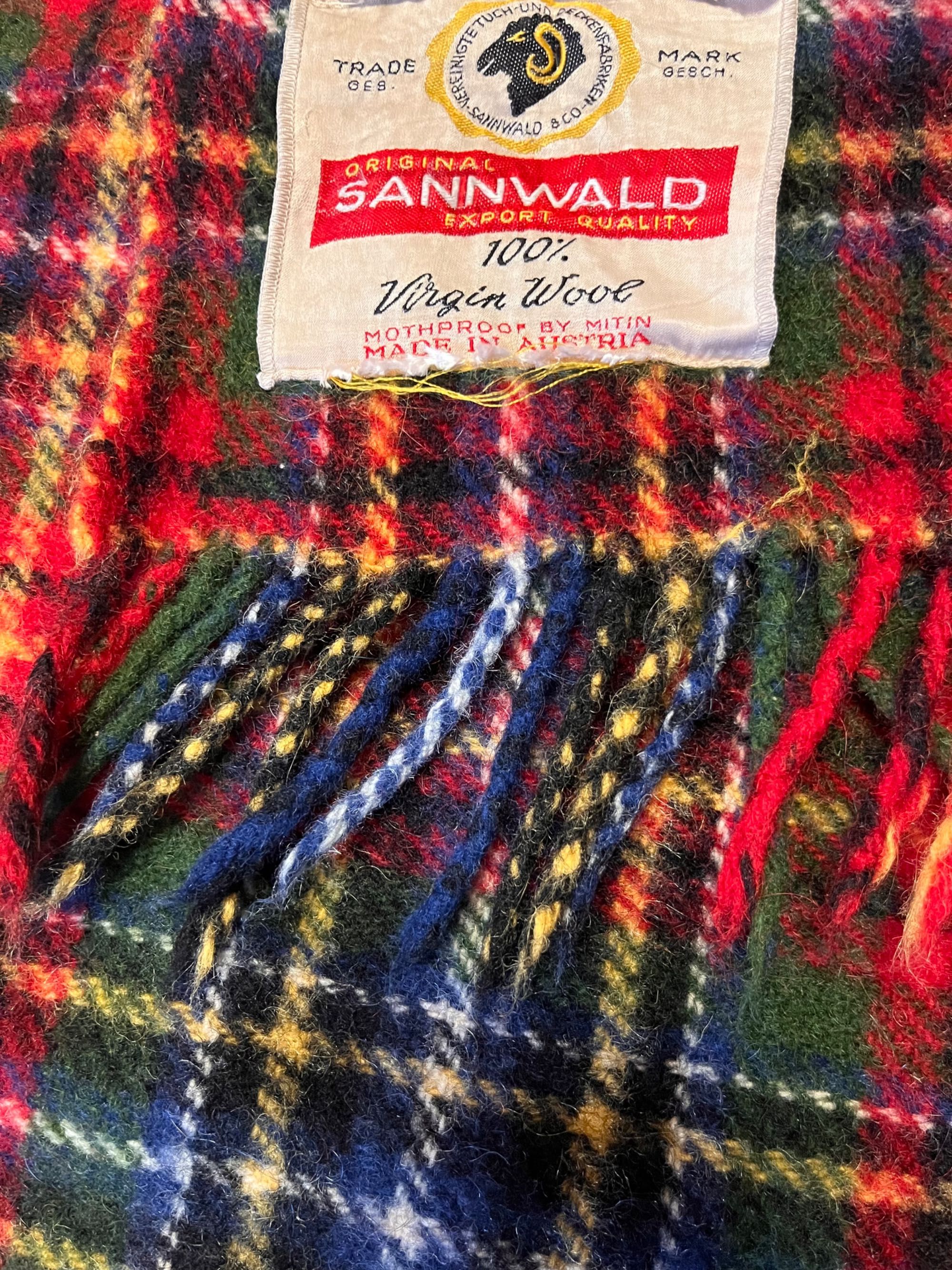 Original Sannwald 100% Virgin Wool pled, koc