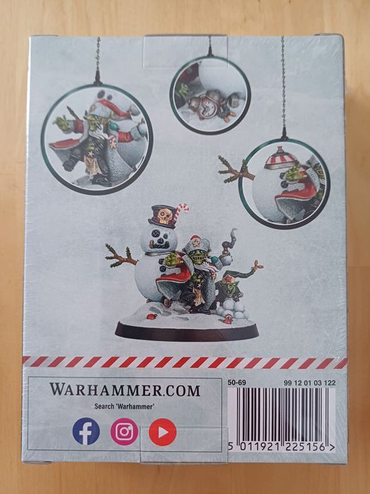 Warhammer 40K Da Red Gobbo's A-Bomb-Inable Snowman. NOWE W FOLII