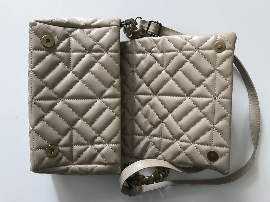 Сумка жіноча бежева