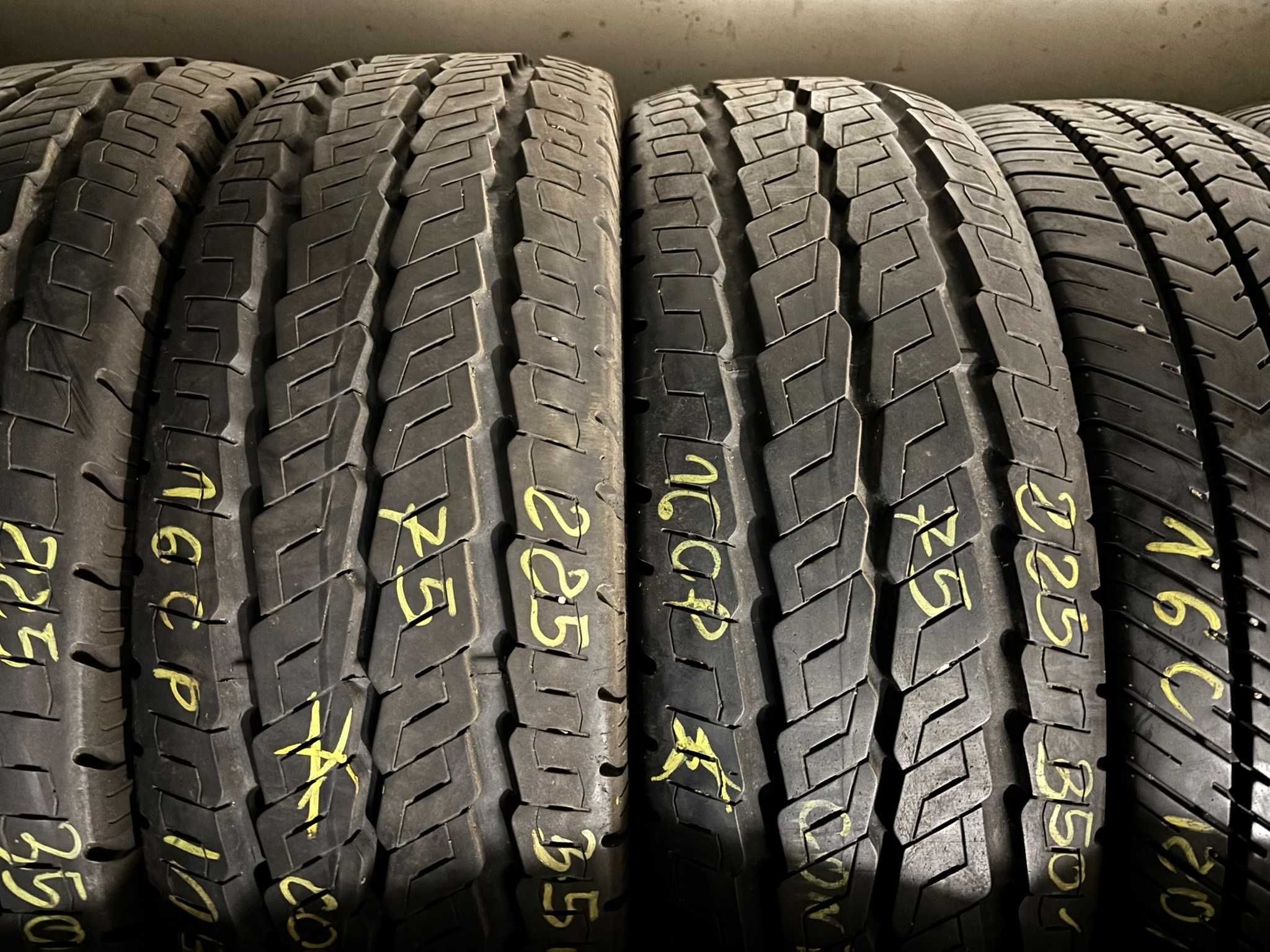 4X OPONY BUS 225/75R16C CP 116R Continental VancoCamper 9.5MM 2018R