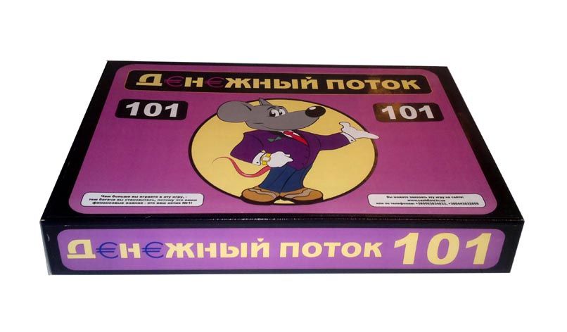 Продам игру Денежный поток 101 - Cashflow 101 - Крысиные бега.