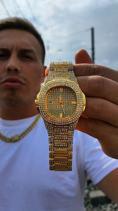 Relógio Ice Hip Hop (NOVO & EMBALADO)