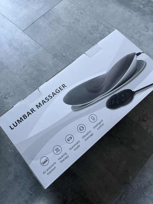 Inteligentny MASAŻER KRĘGOSŁUPA LUMBAGO TENS FALA dyskopatia korzonki