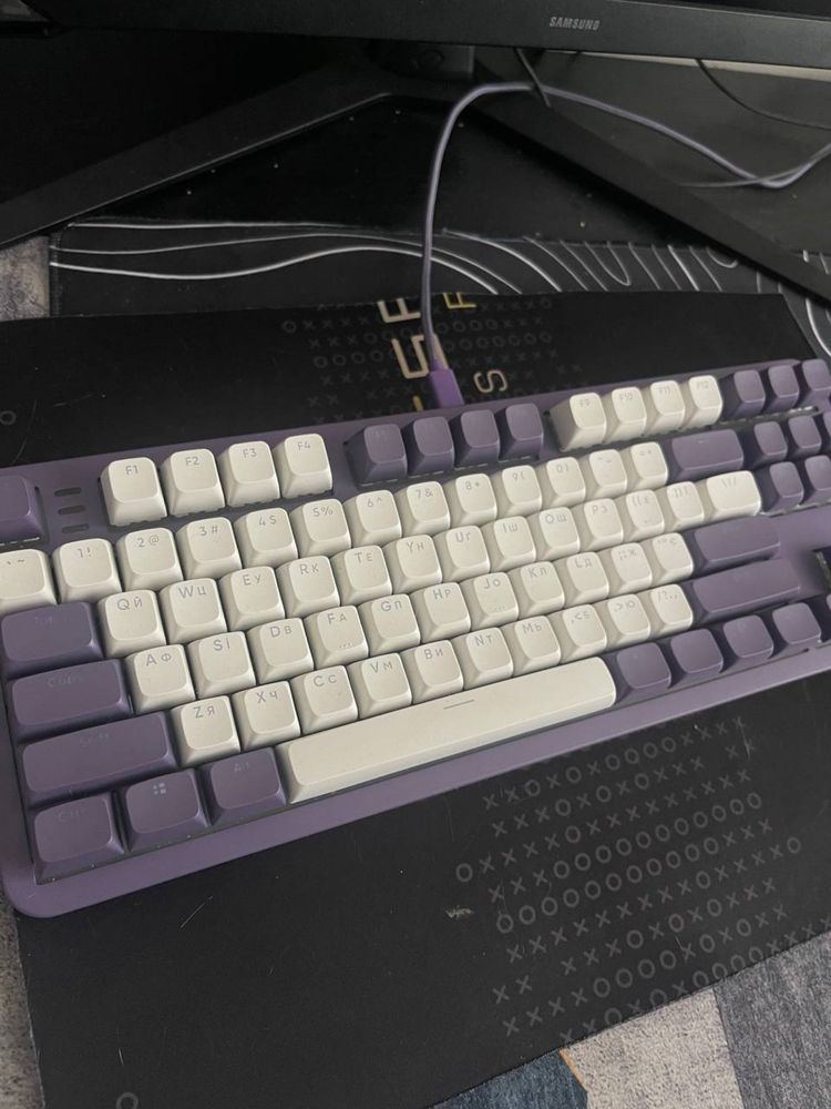 Ігрова Клавіатура Dark Project violet