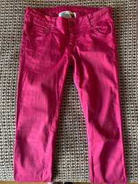 Джинсові штани рожевого кольору 152-158см (12років)