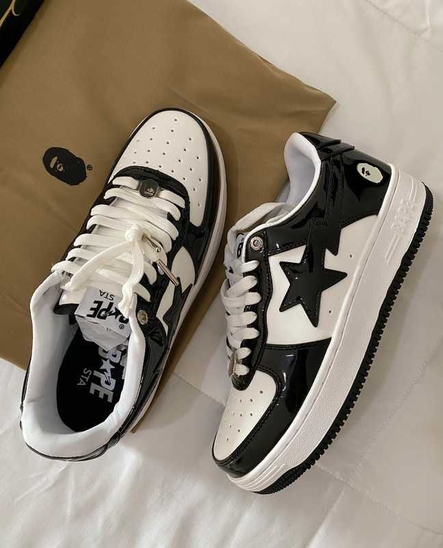 A Bathing Ape Bape Sta Low Black