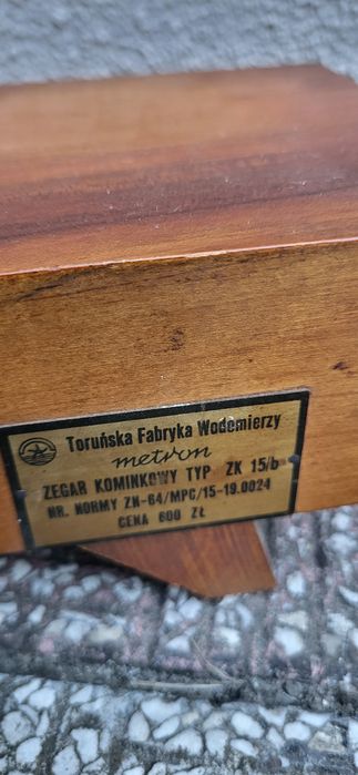 Stary zegar kominkowy Viceroy