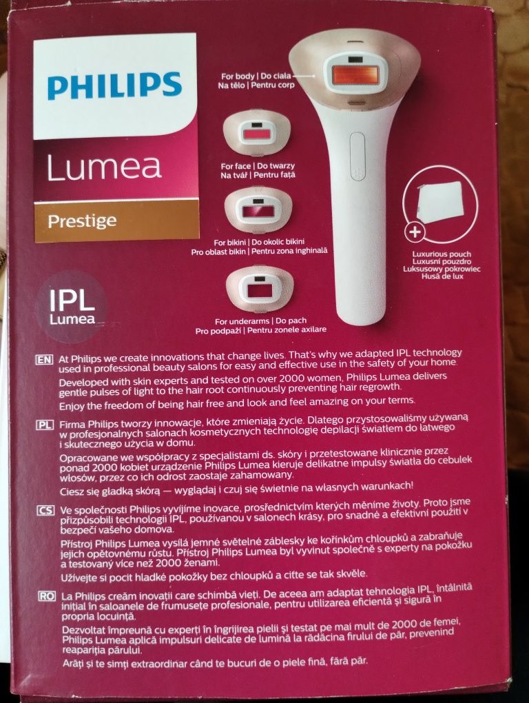 Depilator Philips Lumea