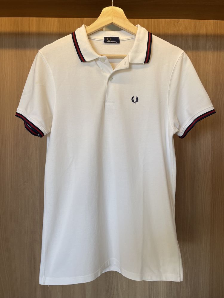 Polo Fred Perry Branco