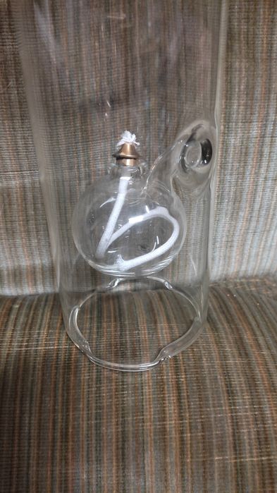 Lampa oliwna w cylindrze