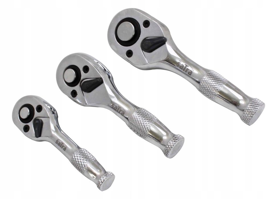 Grzechotki Mini - 3Szt. 1/4″; 3/8″; 1/2″ S-Qr72S Satra