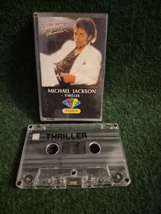 Michael Jackson Thriller kaseta audio