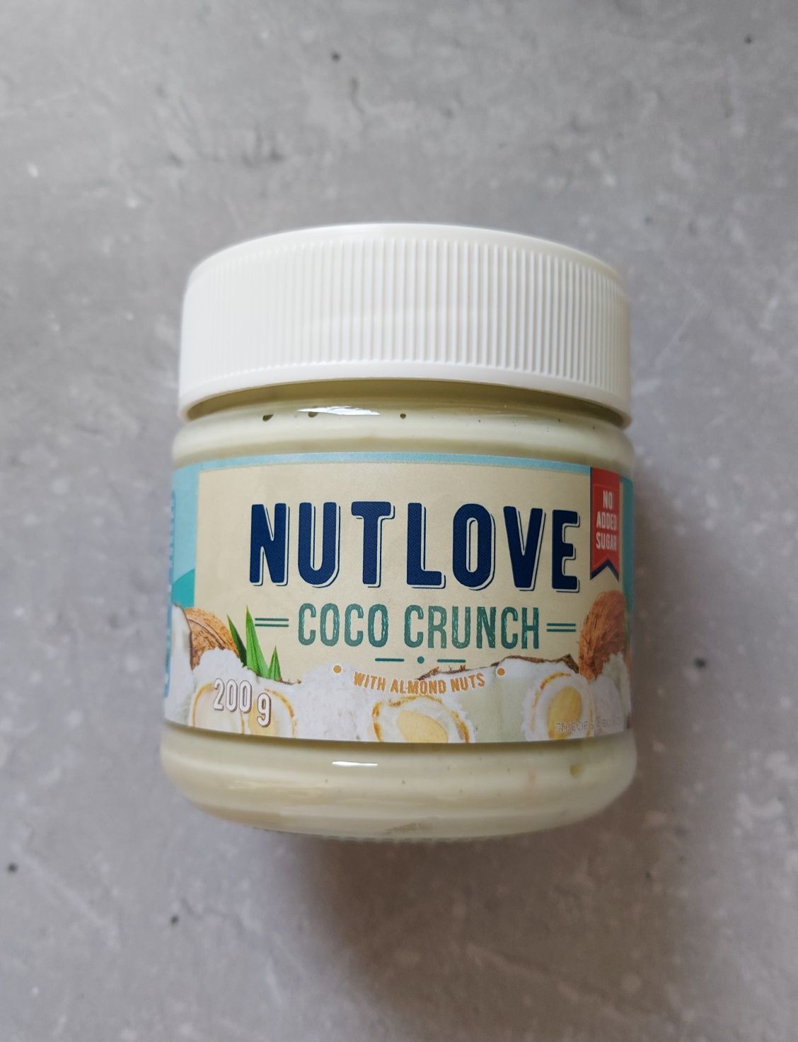 Krem Nutlove Coco Crunch bez cukru!