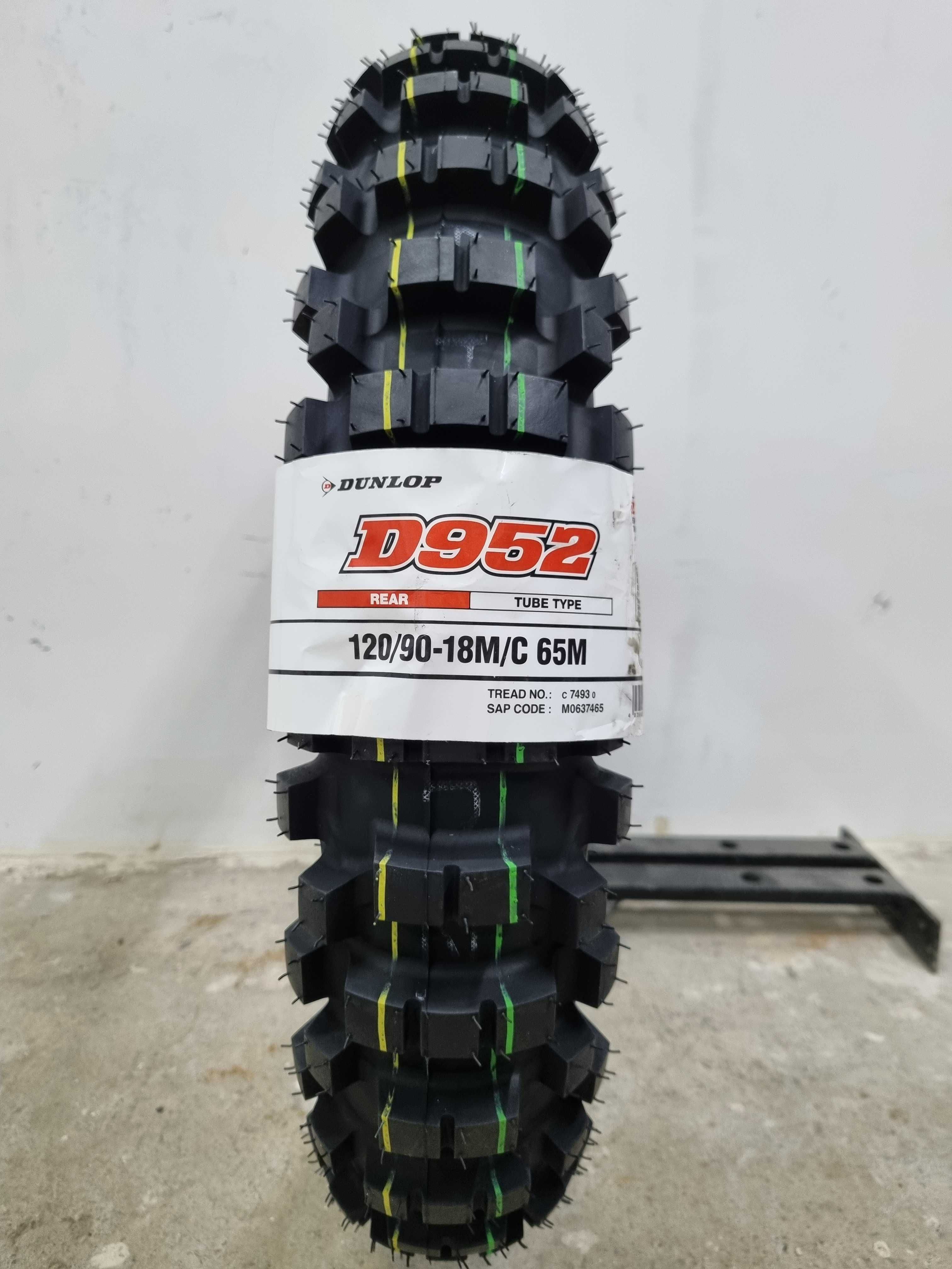 Opona DUNLOP 120/90-18 D952 cross enduro