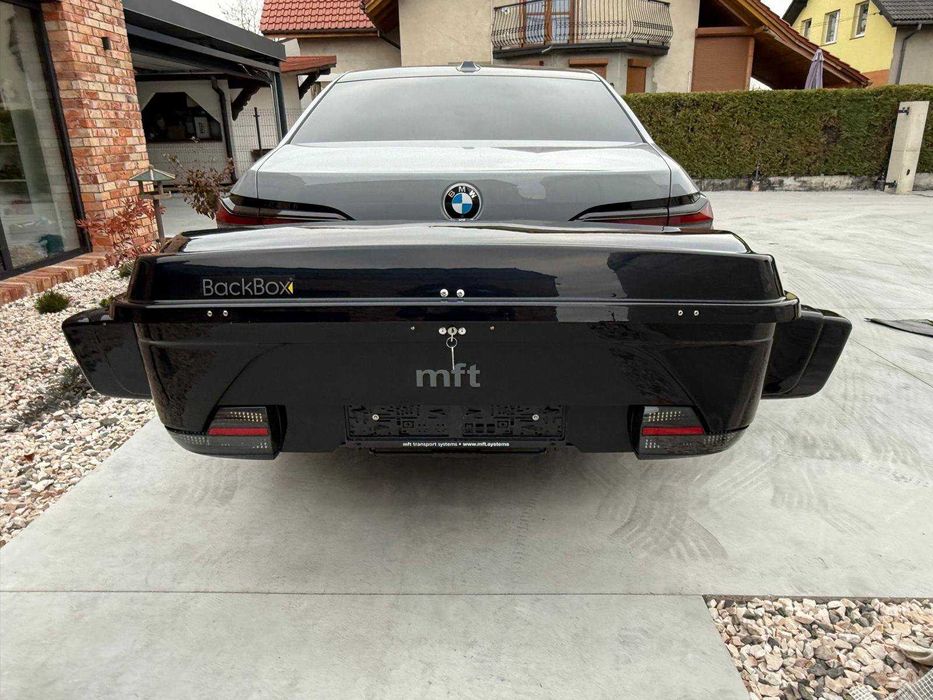 Box bagażowy Bagażnik dachowy MFT BackBox Kufer Box na narty snowboard